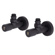 Комплект кранов Thermo Alliance Standart 1/2" черный